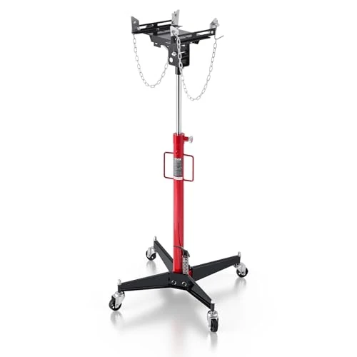 Offerta a tempo: VEVOR Cric Idraulico, capacità di Sollevamento 500 kg, Cric Telescopico con Pedale, Ruota Girevole, Altezza di Sollevamento Elevata 1270 a 2020 mm, Sollevatore Idraulico per Motore per Garage - 0.00% da 212.88 € a 212.88 €