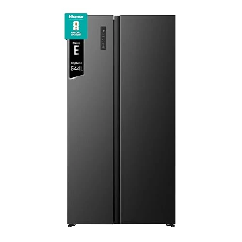 Offerta a tempo: Hisense RS3P558NEFE, NUOVO Frigorifero Side by Side, AMPIA capacità 544 litri, Total No Frost, Convert Active zone, Motore Inverter, Controllo Elettronico Touch, Cassetto Fresh Crisper, Classe E, Nero - 13% da 829.00 € a 719.00 €