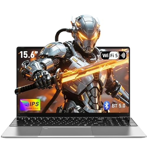FUNYET Gaming Laptop R7 5700U up to 4.3 GHz 15.6-inch Laptop 32 GB RAM 1 TB SSD Backlit Keyboard Win11 Notebook, 6000 mAh, WiFi 5, HDMI, USB 3.0, BT 5.0, Fingerprint