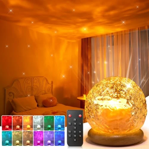 Oferta limitada: Home Decoration Lamparas de Mesita de Noche, Luz LED, Proyector Estrella de 29.99 € a 28.49 € (ahorro 5%)