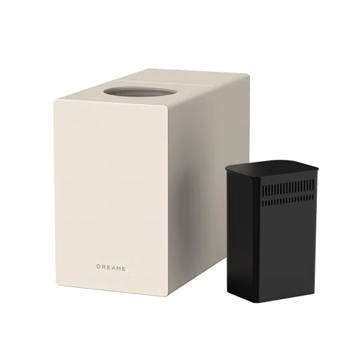 DREAME SF25 Tritarifiuti Sistema a Tripla Lama Trion, Filtro Lavabile al Carbone, Capacità 2,5 Litri, Autopulente ad Alta Temperatura, Design Compatto, Silenzioso a 27 dB(A), Blocco di Sicurezza