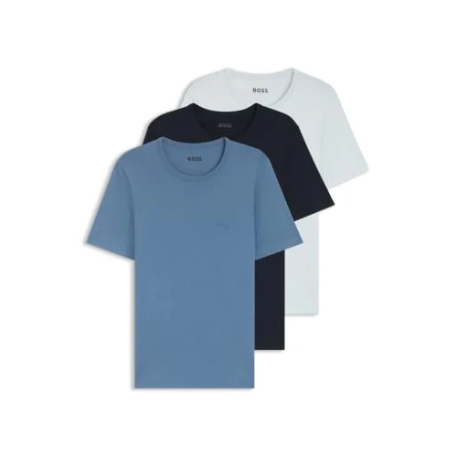 Limited-time offer: BOSS Dreierpack T-Shirts Aus Baumwolle Mit Logo-Stickerei from 45.00 £ to 31.50 £ (save 30%)