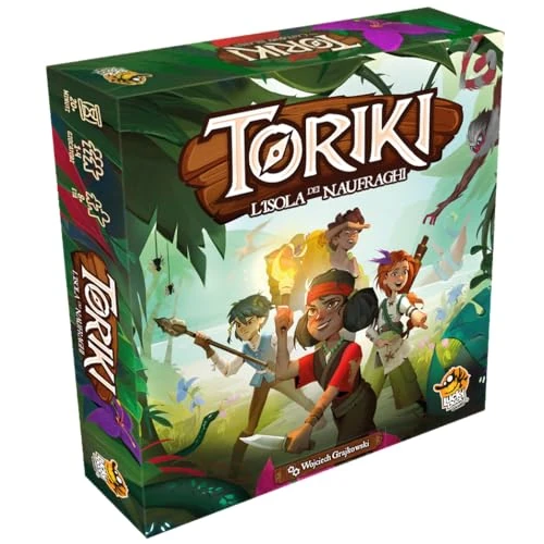 Oferta limitada: Asmodee Toriki: La Isla de los náufragos, Juego de Mesa para Toda la Familia, a Partir de 8 años, 1-4 Jugadores, edición en Italiano de 27.79 € a 27.79 € (ahorro 0.00%)