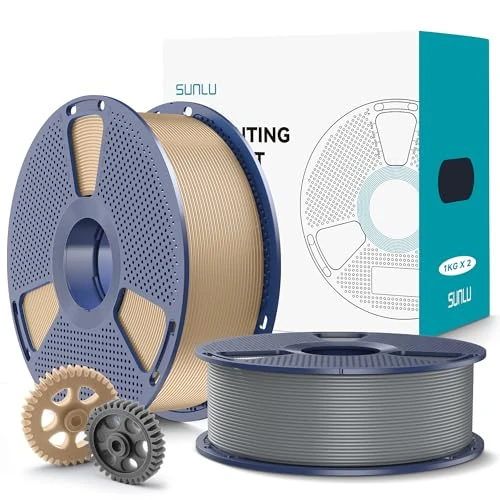 Oferta limitada: SUNLU Filamento PLA + 2.0 de 1 kg, paquete de filamentos para impresora 3D PLA Plus, más fuerte y robusto, filamento PLA + de alta velocidad, precisión dimensional +/-0,02 mm, bobina de 1 kg, 2 kg en de 159.99 € a 15.19 € (ahorro 90.51%)
