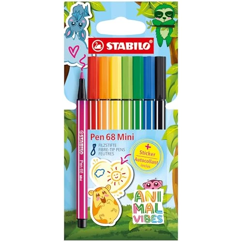 Oferta limitada: STABILO - rotulador premium - Pen 68 Mini Animal Vibes de 11.04 € a 11.04 € (ahorro 0.00%)