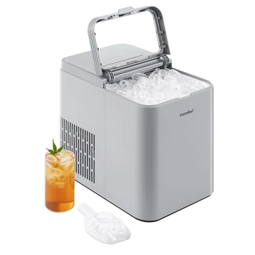 Offerta a tempo: COMFEE' RCI12GY1EU(E) Macchina Ghiaccio 12kg/24h, 8 Cubetti in 6min - 22% da 89.90 € a 69.90 €