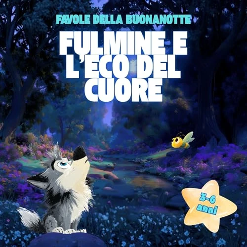 Favole della Buonanotte: Fulmine e l’Eco del Cuore – Storia Illustrata 3-6 anni su Empatia e Amicizia; Crea Connessione Genitore-Figlio; Rituale Dolce per Addormentarsi e Sonno Sereno