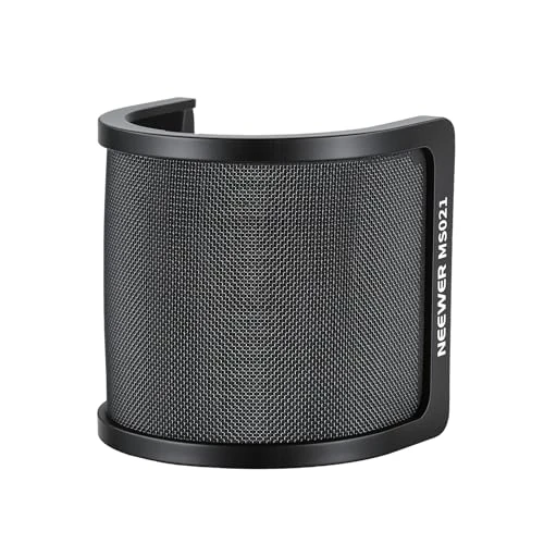 Offerta a tempo: NEEWER Pop Filter Microfono, Schermo Isolante a Triplo Strato per Mic da 35-55mm di Diametro, Copertura Microfoni Antivento per Podcast Streaming Voice Over Canto Registrazione in Studio, MS021 - 0.00% da 15.99 € a 15.99 €