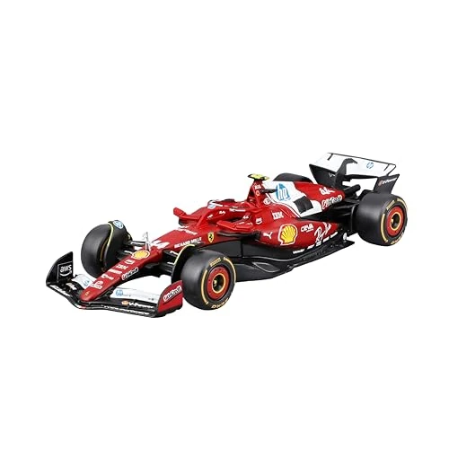 Offre limitée : Bburago Ferrari SF-25 F1 2025#44 Hamilton, miniature détaillée du véhicule de Formule 1, licence officielle, âge recommandé 3 ans et plus de 15.98 € à 15.98 € (0.00% de remise)