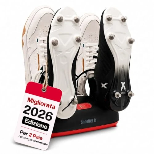 Offerta a tempo: ShoeDry 2 Pair Asciuga Scarpe Elettrico, 2 Paia, Deodorante, 110W - 37% da 69.95 € a 43.79 €