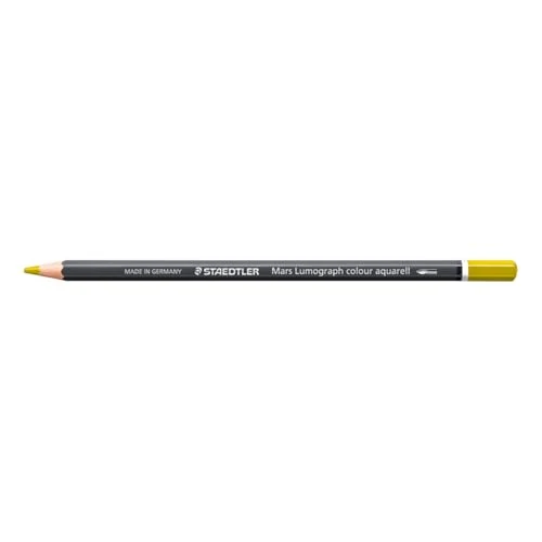 Tijdelijke aanbieding: STAEDTLER Aquarelpotlood Olijfgeel – Wateroplosbare kunstenaars­potlood in zeshoekig ontwerp – 3,6 mm kern, hoge kleurintensiteit & lichtechtheid – ideaal voor aquareltechnieken van 11.40 € naar 7.32 € (35.79% korting)