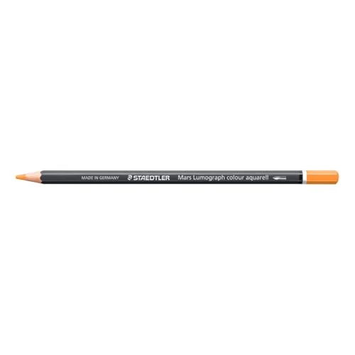 Offerta a tempo: STAEDTLER Matita acquerellabile Giallo arancio chiaro – Matita artistica acquerellabile con design esagonale – Mina da 3,6 mm, alta intensità di colore e resistenza alla luce - 50% da 11.40 € a 5.66 €