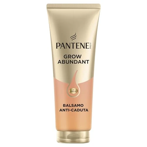 Offerta a tempo: Pantene Grow Abundant Balsamo Anti-Caduta 250ml per Capelli Fini e Deboli, Rende i Capelli 5 Volte Più Forti Aumentando la Loro Resistenza Contro la Rottura, Con 1500mg Pro-V B5 Complex + Aminoacidi - 30% da 8.99 € a 6.29 €