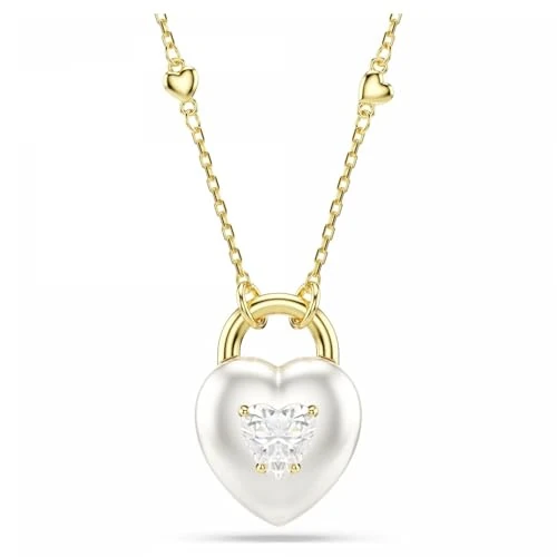 Oferta limitowana: Swarovski Wisiorek Idyllia, Szlify różnorodne, Serce, Biały, Powłoka w odcieniu złota z 740.52 zł na 617.89 zł (oszczędź 17%)