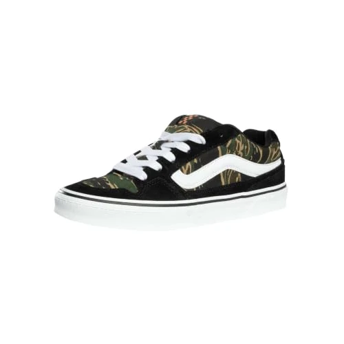 Offerta a tempo: Vans Uomo Scarpe da Ginnastica in Pelle Scamosciata Caldrone, Black, 43 EU - 0.00% da 48.75 € a 48.75 €