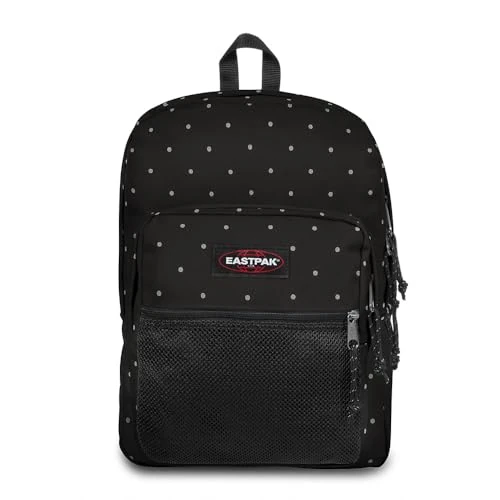 Limited-time offer: EASTPAK Pinnacle Backpack 38L (42 x 32 x 25.5 cm), Extra Large School & Travel Backpack, Durable Multi-Compartment Daypack with Organizer & Padded Straps - DOTS BLACK SILVER from 76.11 £ to 76.11 £ (save 0.00%)