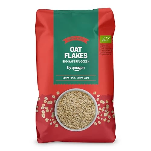 Offerta a tempo: by Amazon Fiocchi D'avena Bio, 500g - 20% da 2.75 € a 2.20 €