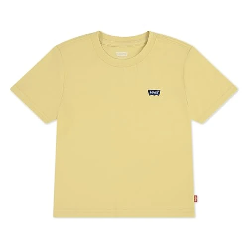 Zeitlich begrenztes Angebot: Levi's Jungen Gelb T-Shirt Mit Batwing-Logo Auf Der Brust von 13.99 € auf 13.59 € (3% Rabatt)