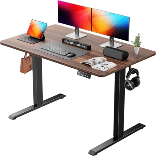 Oferta limitada: Raplink Escritorio Elevable Eléctrico, Mesa de Trabajo Ajustable en Altura, Mesa de Oficina en Casa con Tablero Ensamblado, 120 x 60 cm, para Trabajo, Redacción, Juegos de 85.49 € a 78.36 € (ahorro 8%)