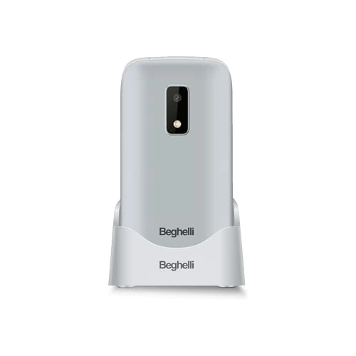 Offerta a tempo: Beghelli Salvalavita Phone SLV30N GPS Plus, Telefono per Anziani con Tasto SOS, GPS e Wi‑Fi, Display 2.8", Supporto MicroSD fino a 32 GB, Grigio - 25% da 89.90 € a 67.10 €