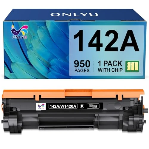 Tijdelijke aanbieding: ONLYU 142A W1420A Tonercartridge met chip 142X W1420X compatibel met HP LaserJet MFP M140w M140 M139w M139 LaserJet M110w M110 printer (1 zwart) van 60.00 € naar 60.00 € (0.00% korting)