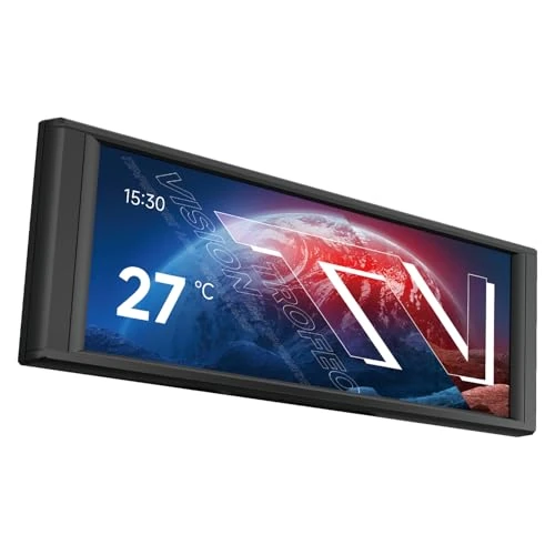 Zeitlich begrenztes Angebot: THERMALRIGHT Trofeo Vision LCD Schwarz 6,86 Zoll magnetisches IPS-Gehäuse Wasserkühlung Display, 1280x480 Auflösung, endlose Themen zum Anpassen von 37.90 € auf 32.22 € (15% Rabatt)