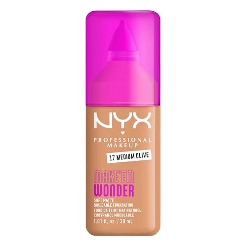 Limited-time offer: NYX Professional Makeup Foundation Make 'EM Wonder Shade: 17 Medium Olive from 13.99 £ to 9.95 £ (save 29%)