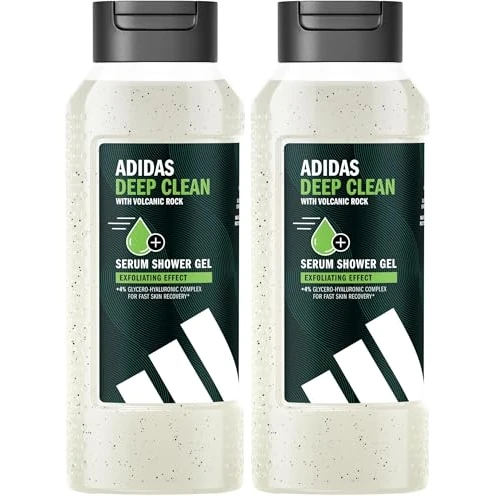 Offerta a tempo: adidas Active Skin & Mind, Deep Clean Shower Gel, Docciaschiuma Donna, 250 ml (Confezione da 2) - 7% da 5.98 € a 5.54 €