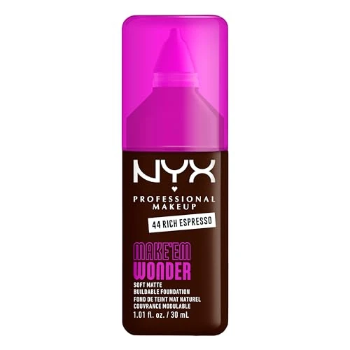 Oferta limitada: NYX Professional Makeup Make 'EM Wonder Foundation 44 Rich Espresso de 13.28 € a 13.28 € (ahorro 0.00%)