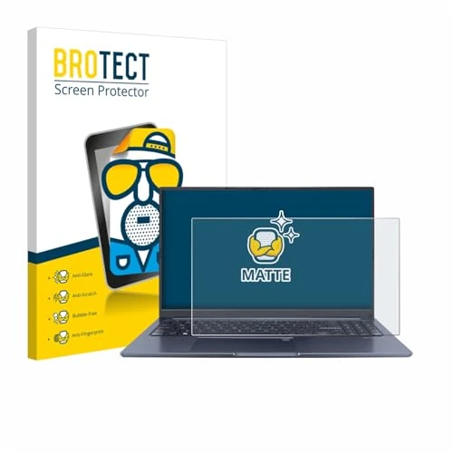 Limited-time offer: brotect Screen Protector Anti-Glare compatible with ASUS Vivobook 15X OLED M1503QA Screen Protector Matte, Anti-Fingerprint Protection Film from 14.26 GBP to 14.26 GBP (save 0%)