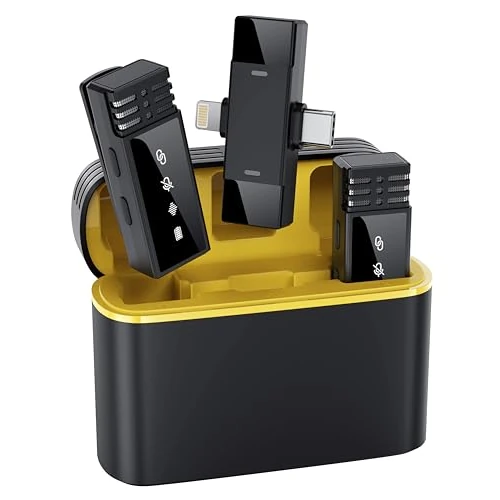 Offerta a tempo: Qhot Wireless Lavalier Microfono per la Registrazione Video Podcast ASMR - 5NGZ 20260116 - 0.0% da 24.07 € a 24.07 €