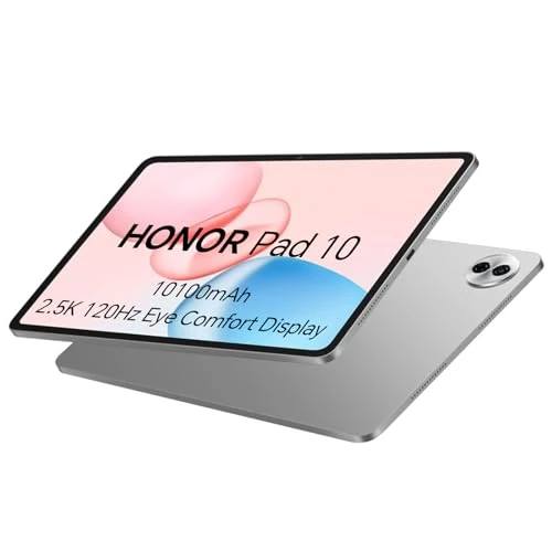Honor Tablet Pad 10, 8 GB 256 GB, 10100 mAh, 12,1 cala 120 Hz 2,5K TFT LCD, Snapdragon 7 Gen 3, 6 głośników, tablet WiFi, Android 15, usługi Google, metalowa obudowa, aparat 8MP, szary