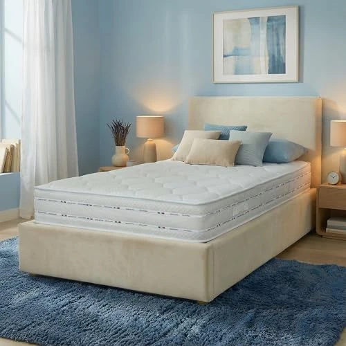 Offerta a tempo: Materassi Russo - Materasso Singolo 90x190 in Memory Foam e Waterfoam, Alto 20 cm, Ortopedico Semi Rigido, Anallergico e Antiacaro, Tessuto Aloe Vera, Made in Italy - 19% da 94.90 € a 76.86 €