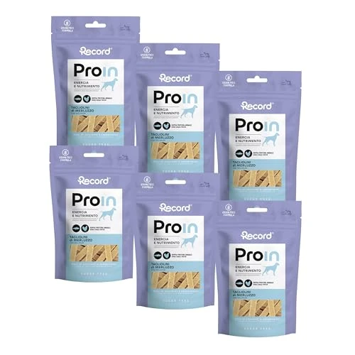 Tijdelijke aanbieding: Natuurlijke monoproteïne-snack voor honden met kabeljauw, 6 x 75 g tagliolini rijk aan omega 3-6, grain vrij, hoge verteerbaarheid, geen granen en suiker, ondersteuning van voeding en energie van 16.78 € naar 16.78 € (0.00% korting)