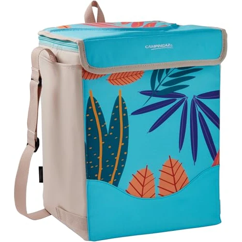 Offerta a tempo: Campingaz Ethnic Minimaxi 19 L Borsa frigo| Borsa termica che mantiene cibi e bevande freddi fino a 11 ore | Leggera e facile da trasportare | Pieghevole | Design alla moda | Ideale per picnic - 15% da 20.07 € a 16.99 €