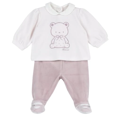 Offre limitée : Chicco Bébé Fille Ensemble avec Brassière Croisée et Pantalon-Chaussettes de 19.79 € à 19.79 € (0.00% de remise)