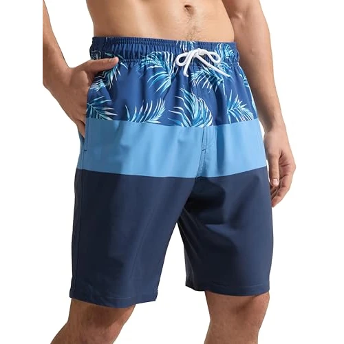 Oferta limitada: Arcweg Shorts de Baño Largos para Hombre - Secado Rápido, Múltiples Bolsillos, Ideales para Playa, Natación y Surf (Rayas) M de 27.99 € a 27.99 € (ahorro 0.00%)