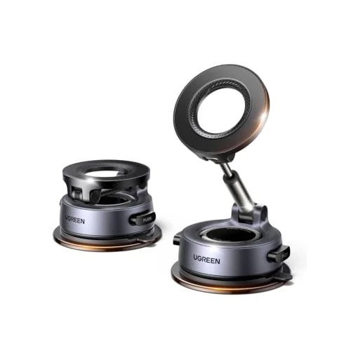 Limited-time offer: UGREEN Magsafe Car Mount, Magnetic Car Phone Holder [44 lbs Strong Suction] from 26.99 £ to 21.80 £ (save 19%)