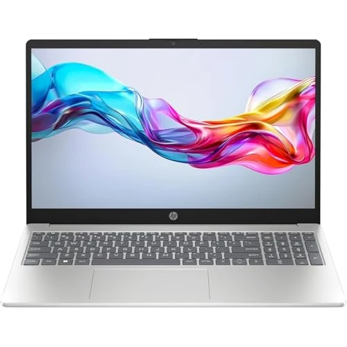 Offerta a tempo: HP Laptop 15-fd0020sl, PC Portatile 15", Display FHD, Notebook, (Intel Core 5 120U, RAM 16GB, SSD 512GB, Windows 11), Computer Portatile, Uso quotidiano, Tastiera Italiana, QWERTY, Argento - 9% da 529.99 € a 479.99 €