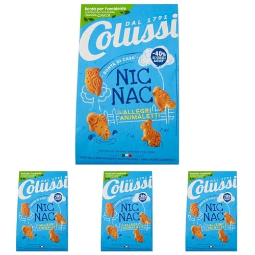 Offerta a tempo: Colussi Nic Nac 650G - 650 gr (Confezione da 4) - 35% da 11.96 € a 7.80 €