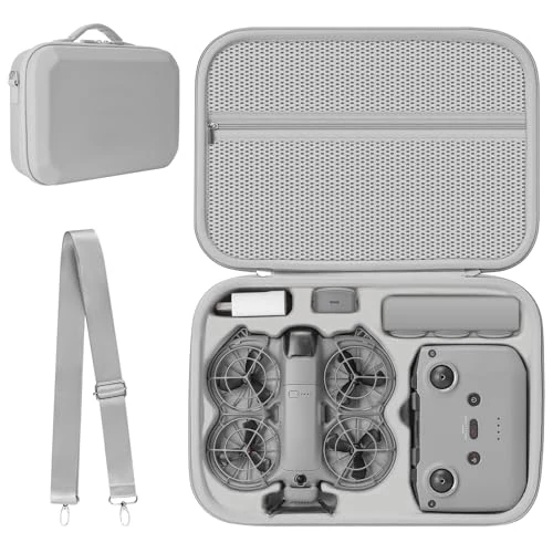 Puasok Bolsa para dji Neo 2 Case, Funda para dji Neo 2 Fly More Combo Accesorios Estuche, Bolsa de Transporte para Controlador RC-N3/Batería Neo2, para Dron