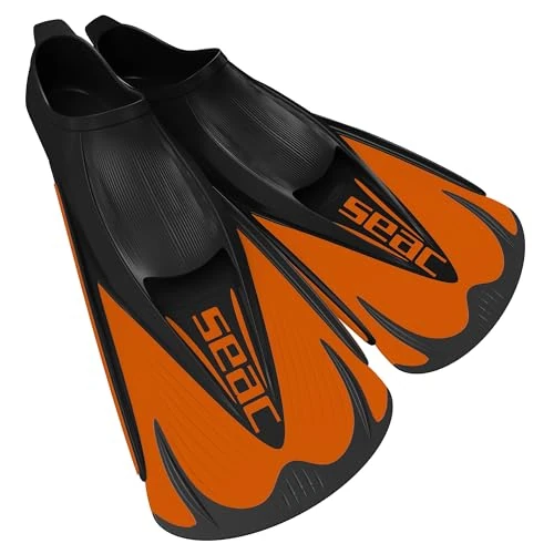 Limited-time offer: Seac Speed-S, Short swimming fins for training in the pool and open water, orange, 5.5/6.5UK from 32.88 £ to 26.24 £ (save 20%)