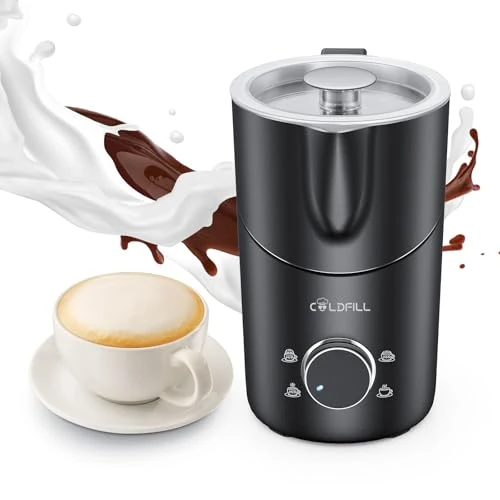 Offerta a tempo: Montalatte Elettrico - Cappuccinatore Elettrico 8 in 1, 400ml Schiumalatte Elettrico per Cappuccino/Latte Macchiato, Latte Vegetale, Lavabile in Lavastoviglie - 40% da 116.65 € a 69.99 €