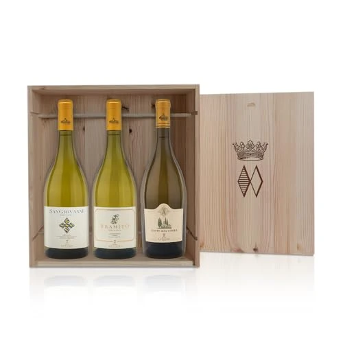 CASSETTA IN LEGNO "CASTELLO DELLA SALA I CLASSICI" DA 3 BOTTIGLIE Casetta in Legno "Castello della Sala I Classici" da 3 bottiglie