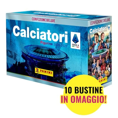 Offerta a tempo: Calciatori Panini 2025-2026 - Gift Box da 60 Bustine - 0% da 50.00 € a 50.00 €