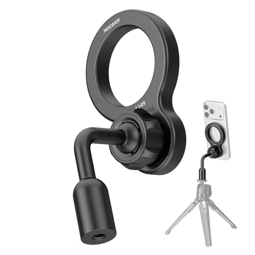 Oferta limitada: NEEWER Basics Magnético Móvil Trípode Adaptador Montaje, Cabeza 360°, PA149 de 22.99 € a 22.99 € (ahorro 0.00%)