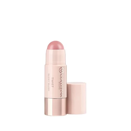 Twist Glowy Blush Stick crème 3 en 1 à l'acide hyaluronique pour le visage, les yeux, les lèvres, la couleur hydratante, la finition éclatante, Supernova, 5 g