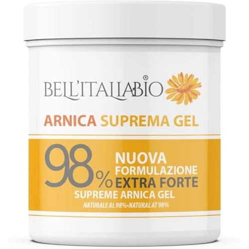 Offerta a tempo: Arnica per Cavalli Uso Umano Suprema 600 ml Arnica Gel Forte 98% Crema Recupero Muscoli Sportiva con Vitamina E, Menta e Lavanda, Made in Italy - 32% da 22.90 € a 15.58 €