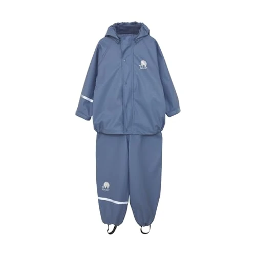 Offerta a tempo: Celavi CeLaVi Basic Rainwear Set Unisex - Solid Pu CeLaVi Basic Rainwear Set - Solid PU, Grigio, 120 - 0.00% da 27.92 € a 27.92 €