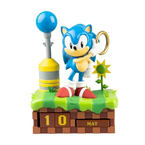 Offerta a tempo: Grupo Erik Sonic Calendario Perpetuo 3D | Sonic Gadget - 14% da 29.95 € a 25.90 €